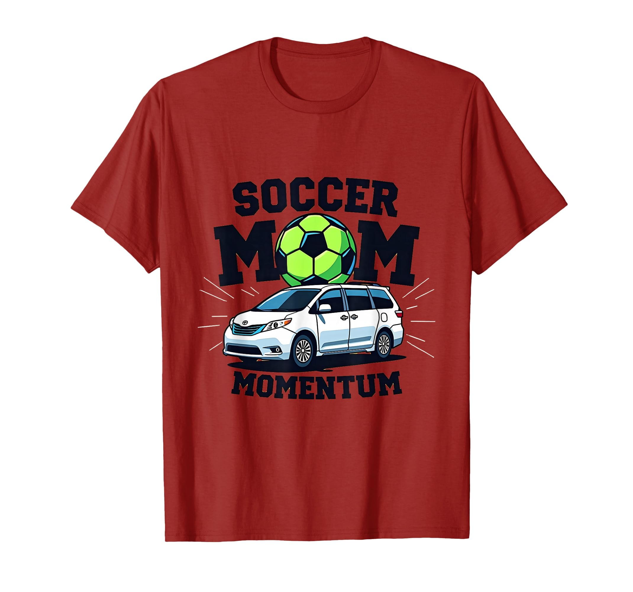 Soccer Mom Momentum T-Shirt - Minimalist Print Unisex