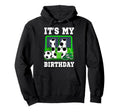 Its My 14Th Birthday Soccer Theme 14 Year Hoodie - Graphic Print Unisex