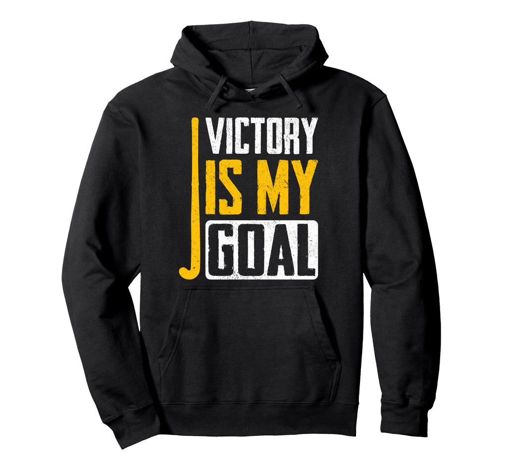 Field Hockey Victory Is My Goal Hoodie - Casual Everyday Wear for Adults