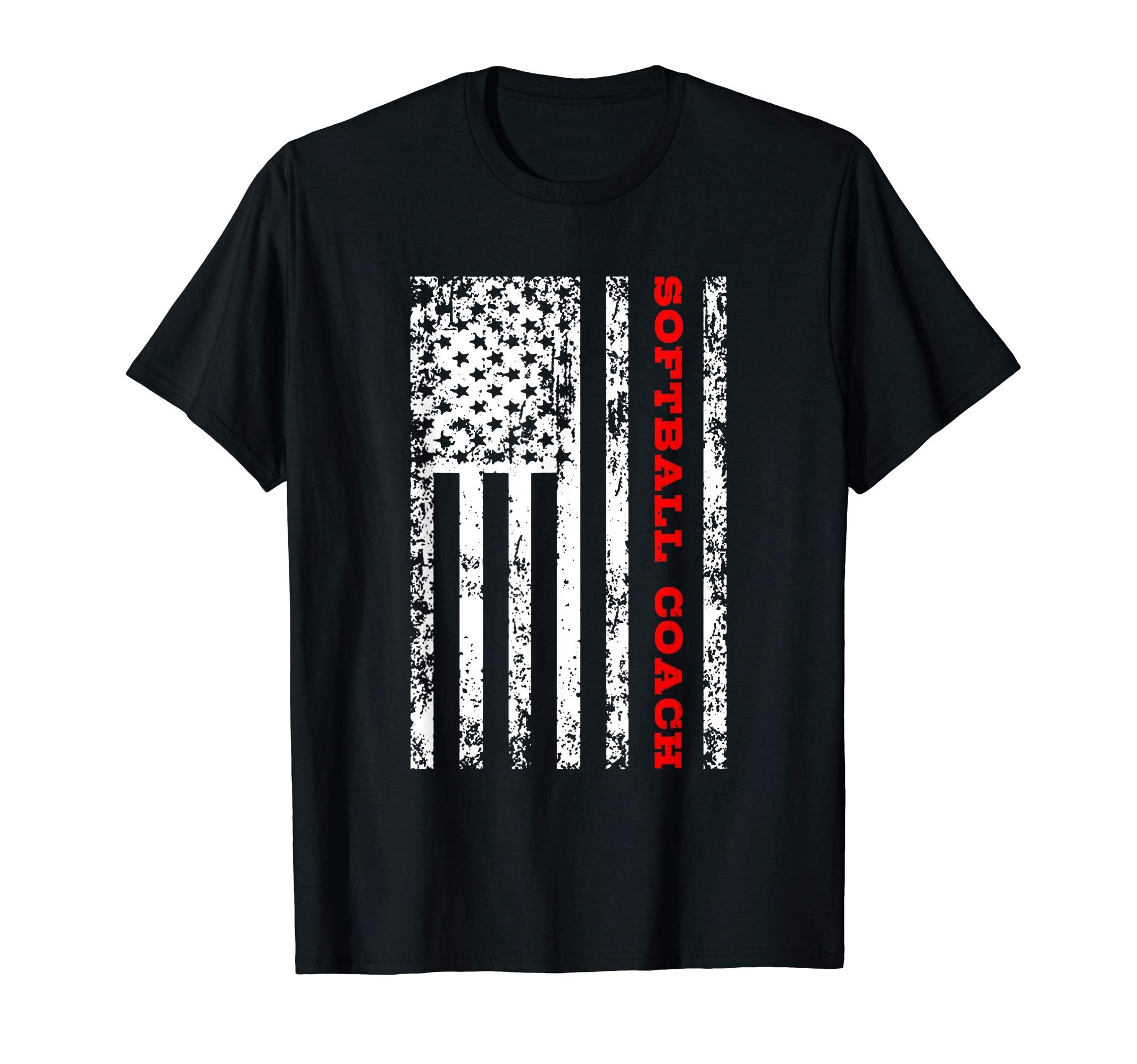 Softball Coach T-Shirt - Graphic Print for Adults