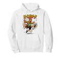 F Caw F Chicken Soccer Funny Hoodie - Fun Novelty Design for Adults
