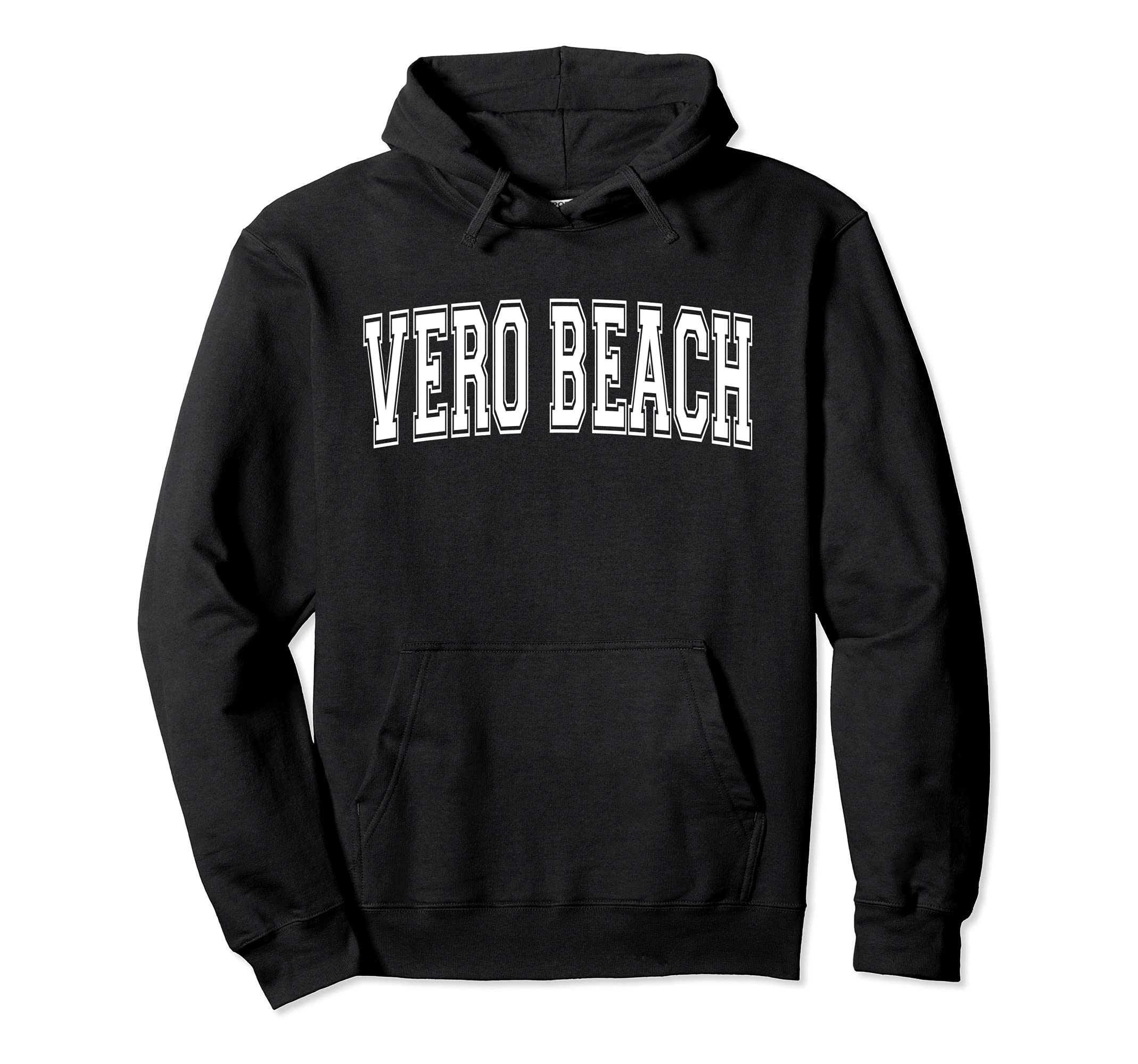 Vero Beach Fl Florida Usa Sports Varsity Hoodie - Custom Art Print Unisex