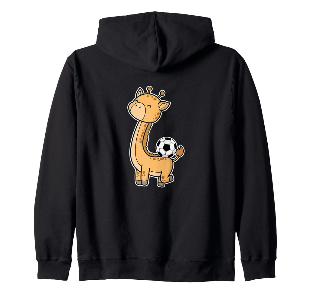 Soccer Animal Ball Fan Football Sport Hoodie - Graphic Print for Adults