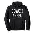 Coach Angel Custom Football Soccer Hoodie - Minimalist Print Unisex