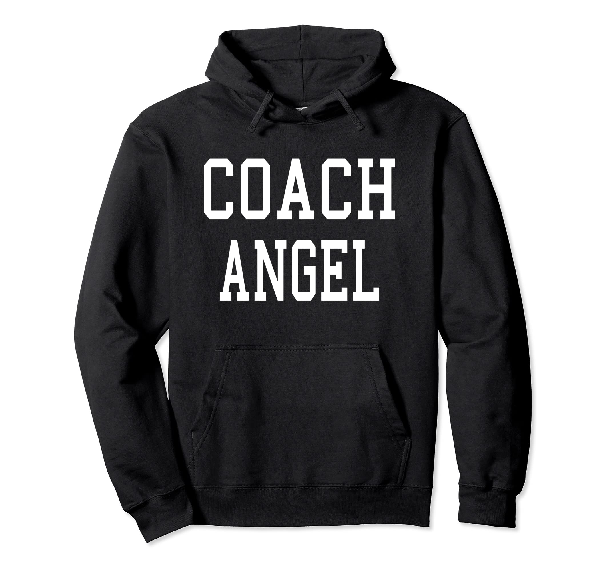 Coach Angel Custom Football Soccer Hoodie - Minimalist Print Unisex