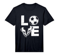 Love Soccer Player Soccer Lover Soccer T-Shirt - Novelty Apparel Unisex