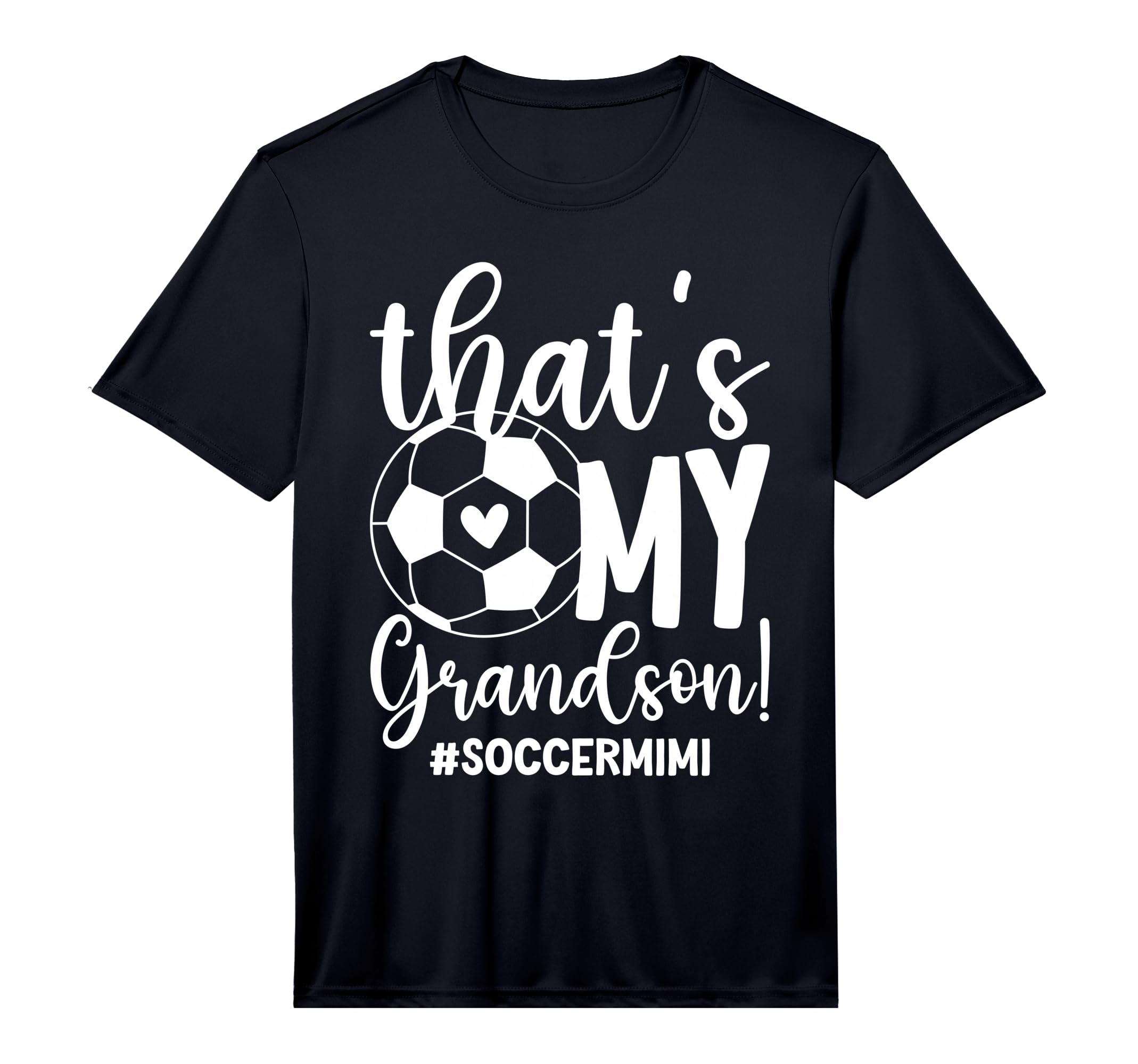 Mens Thats My Grandson Soccer Mimi T-Shirt - Aesthetic Graphic Men Women