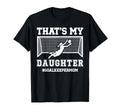 Proud Soccer Goalkeeper Mom Soccer T-Shirt - Minimalist Print Unisex