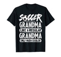 Soccer Grandma Like Regular Grandma T-Shirt - Streetwear Style for Adults