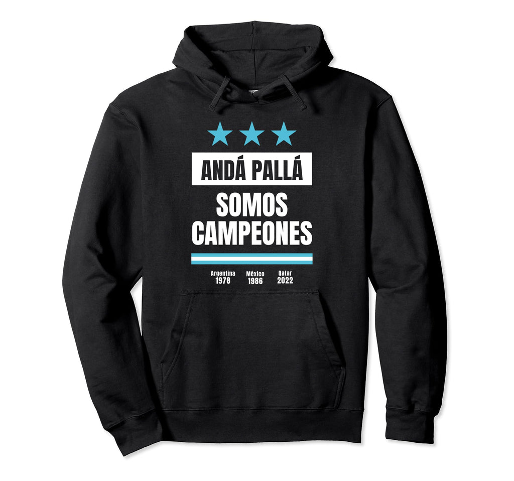 Argentina World Champion 2022 Soccer Hoodie - Trendy Graphic Men Women