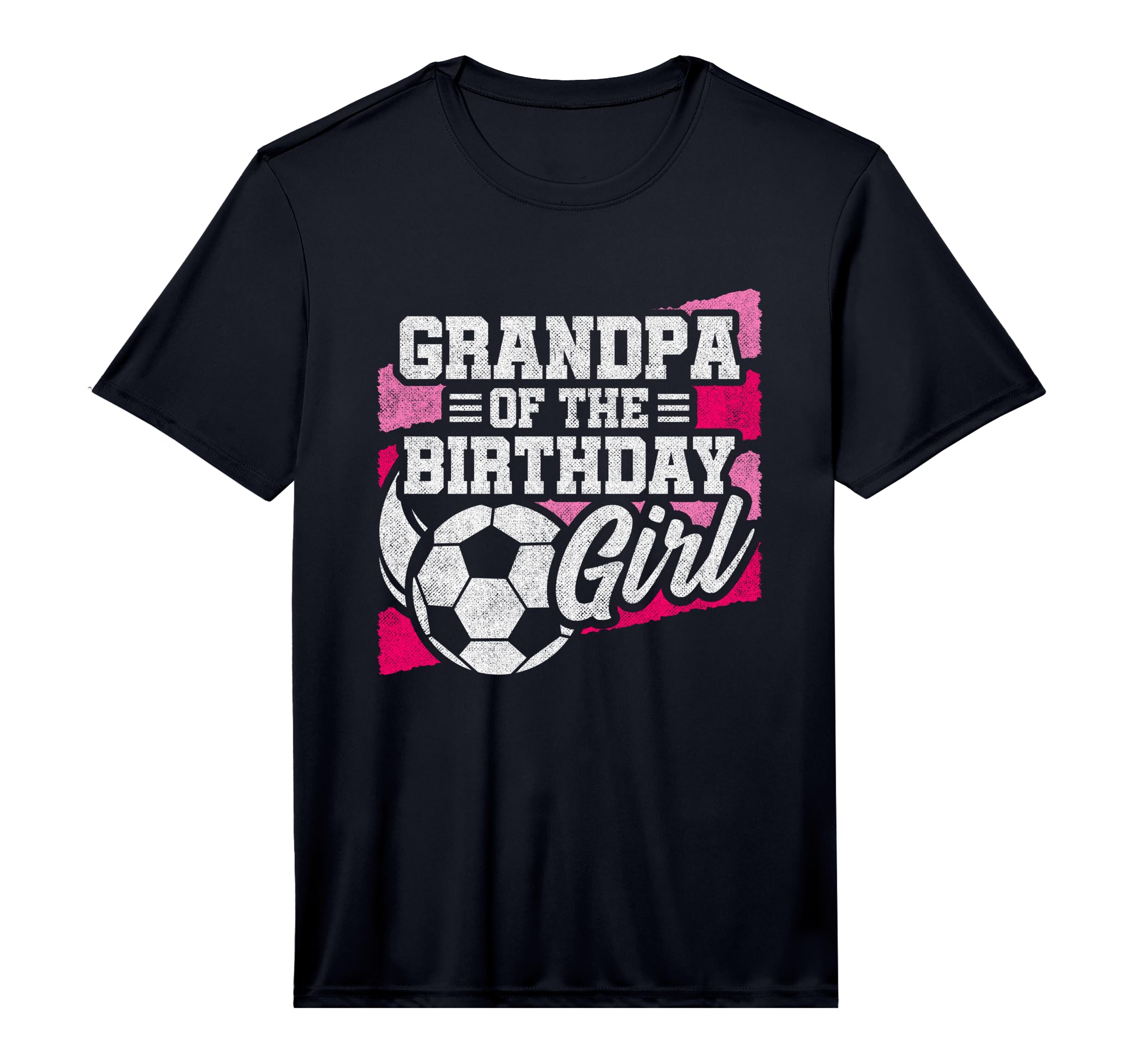 Mens Birthday Grandpa Soccer Birthday T-Shirt - Unique Graphic Unisex