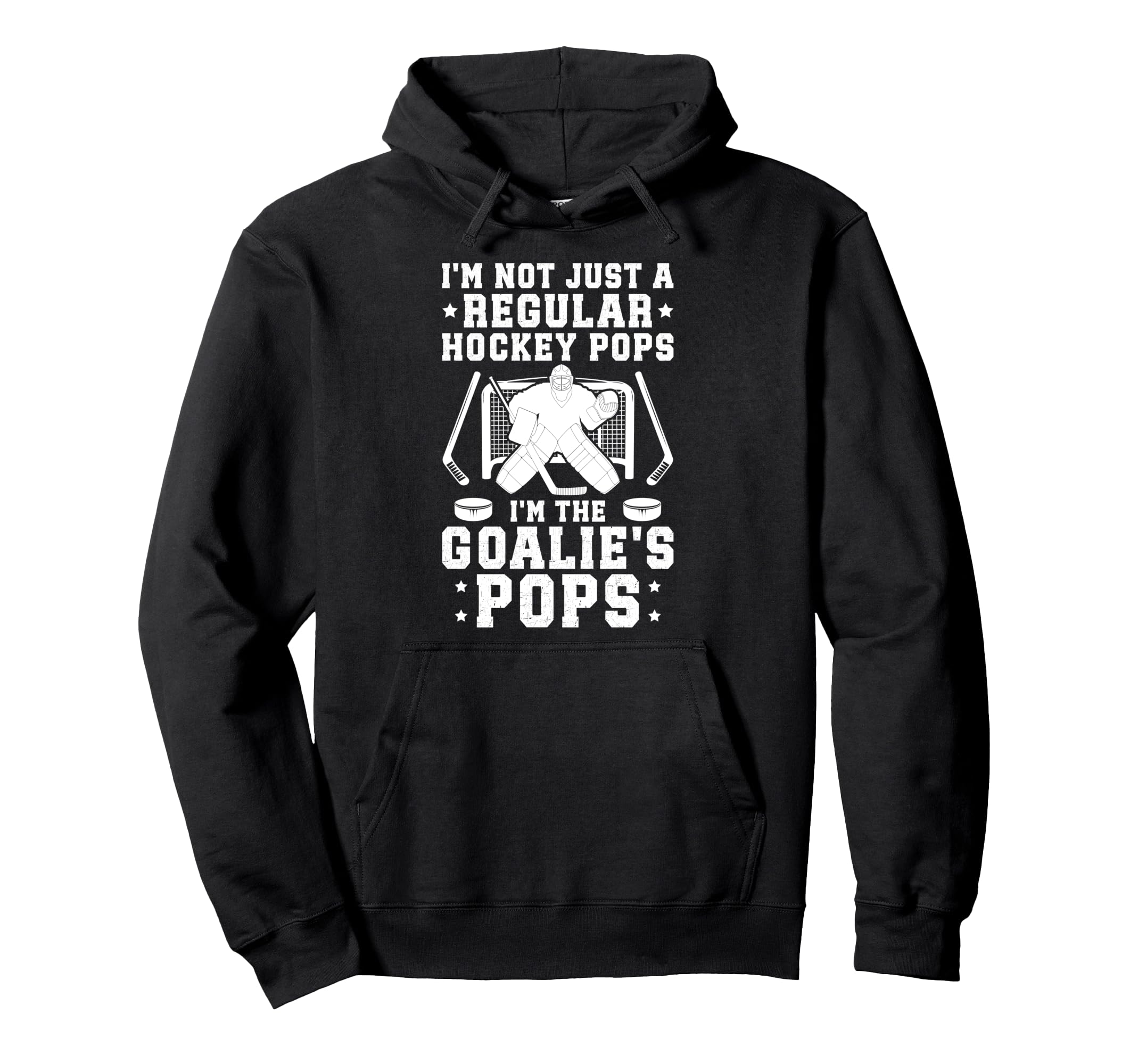Im Hockey Goalie Pops Ice Hockey Keeper Pops Hoodie - Unique Graphic Unisex