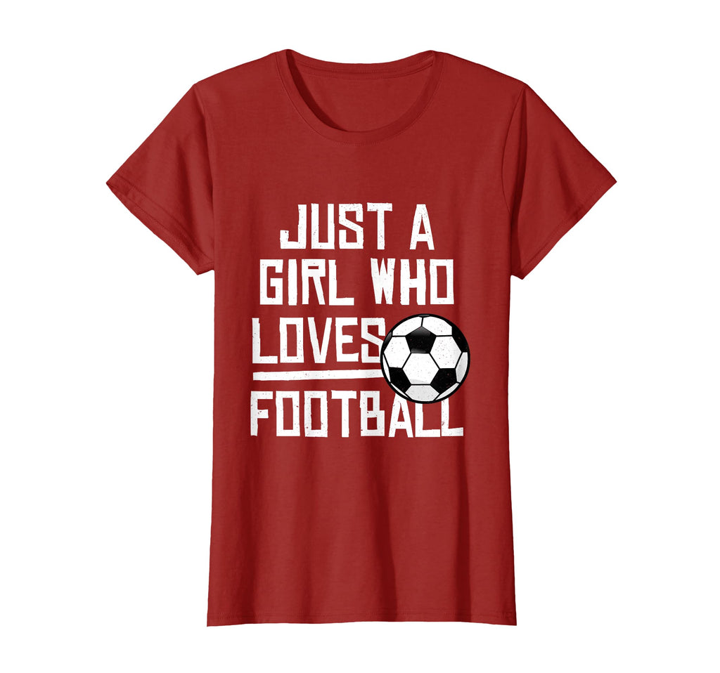 Just Who Loves Football T-Shirt - Unique Graphic Unisex