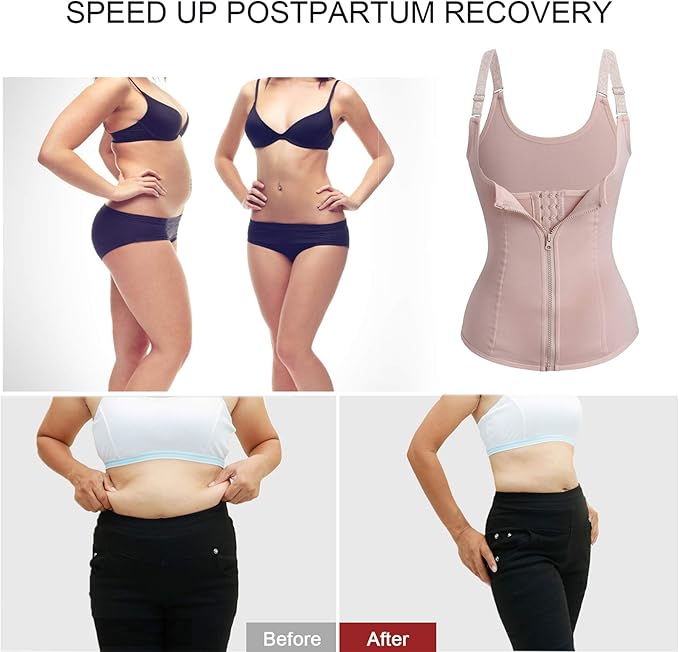 URSEXYLY Maternity Support Belt Postpartum Slim Waist Trainer Shapewear Recovery Waist Cincher Body Shaper