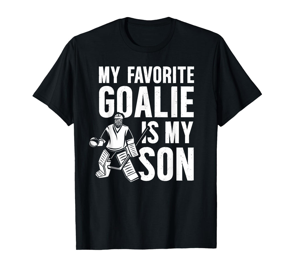 Proud Hockey Keeper Mom Ice Hockey T-Shirt - Novelty Apparel Men Women