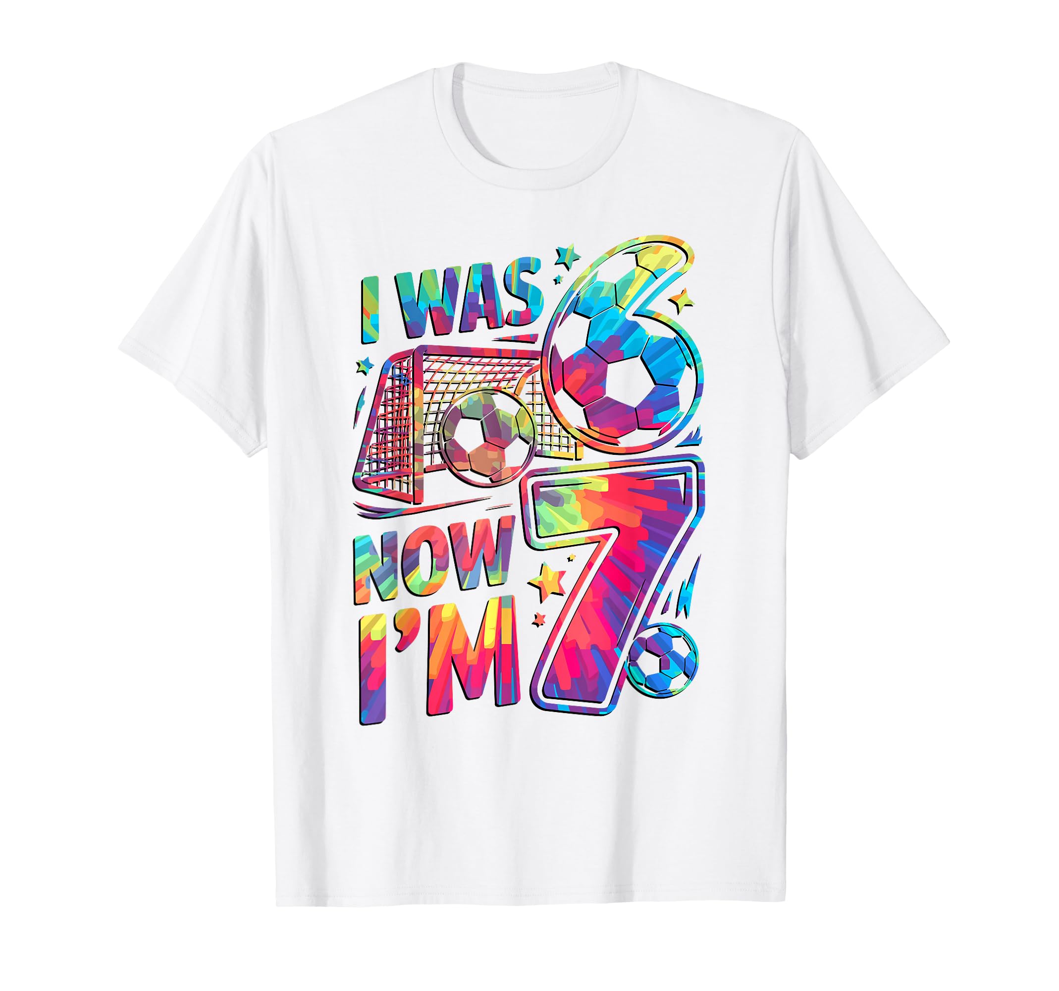 I Was 6 Now Im 7 7Th Birthday T-Shirt - Casual Everyday Wear Men Women