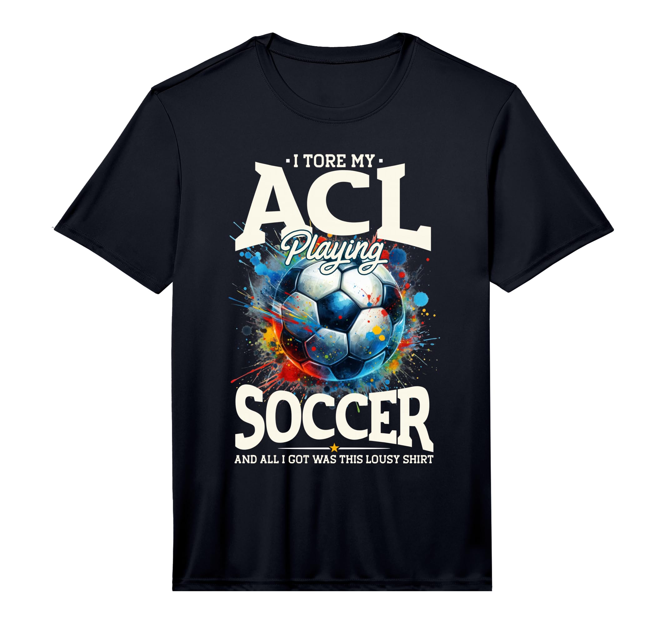 Mens Acl Surgery Recovery Knee T-Shirt - Streetwear Style for Adults
