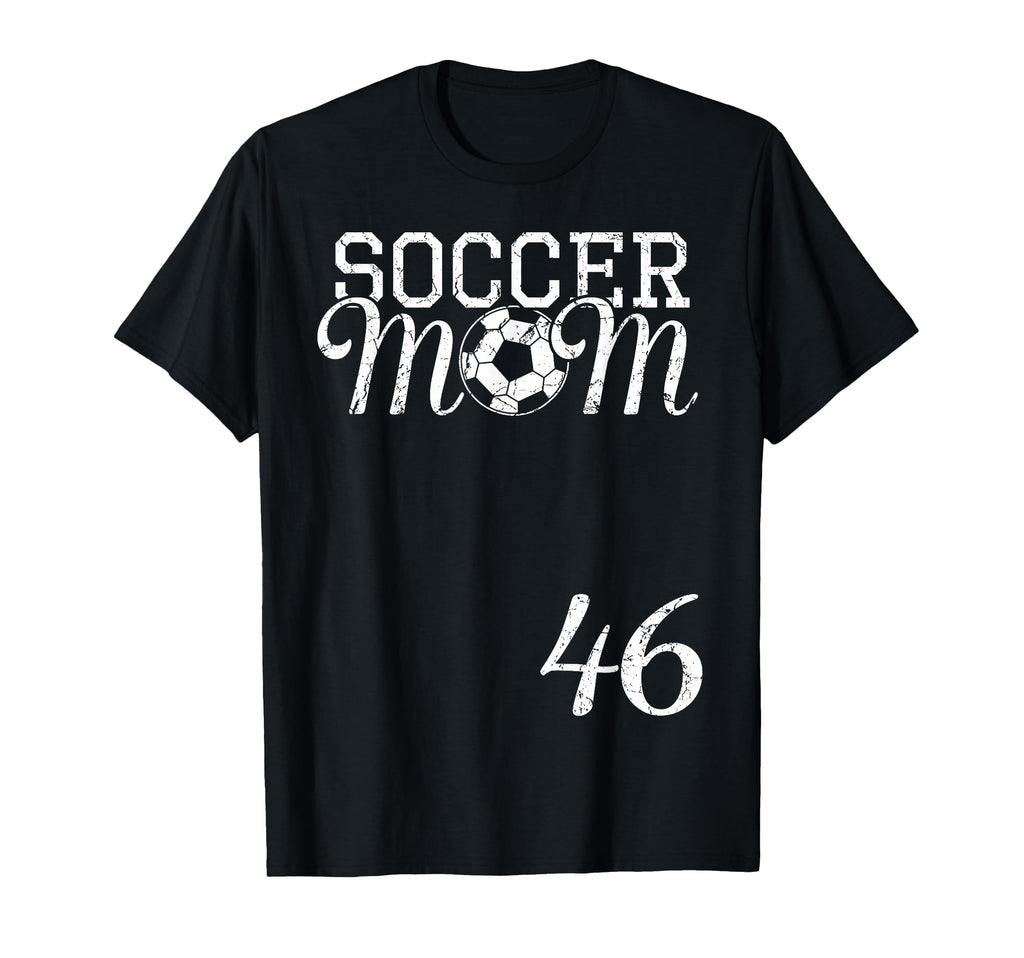 Soccer Mom Jersey Number 46 Favorite T-Shirt - Custom Art Print for Adults
