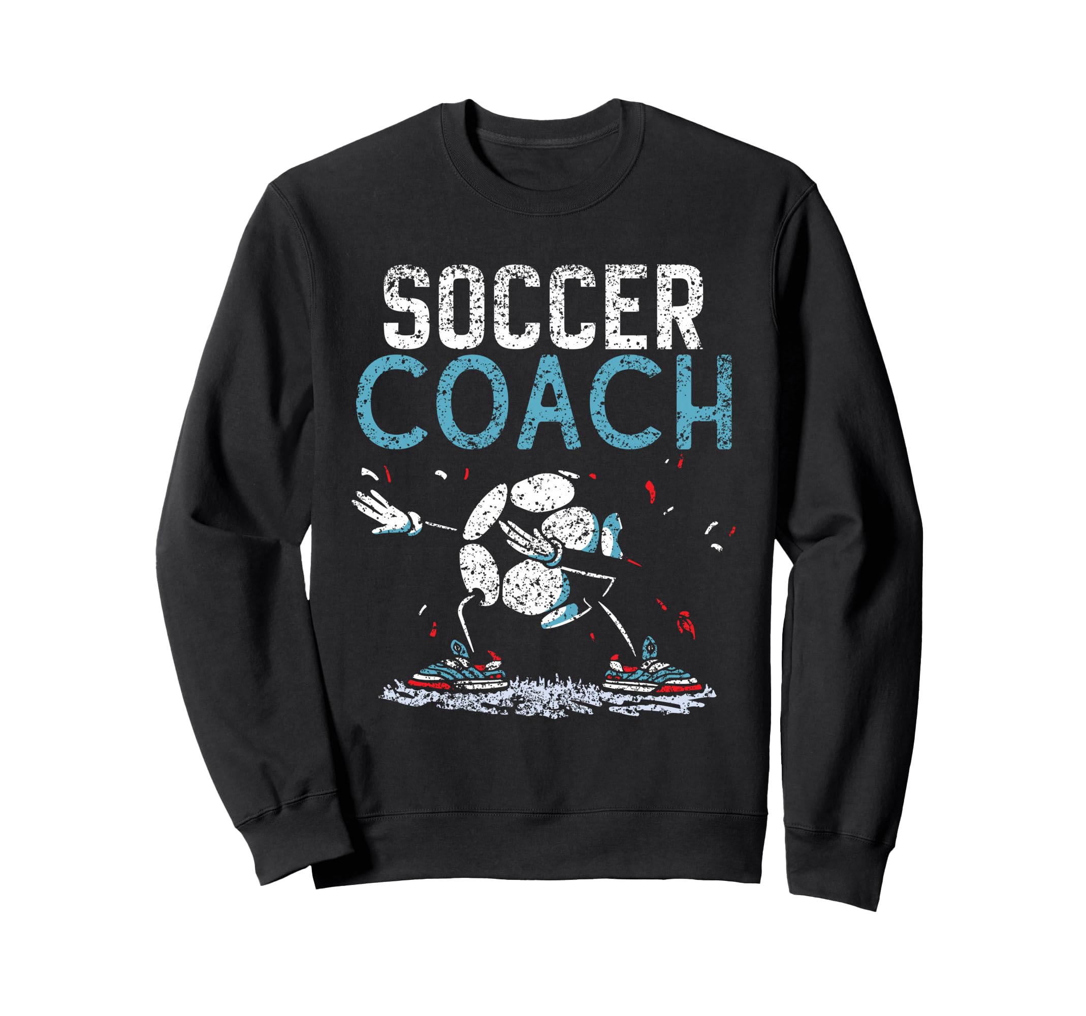 Soccer Coach Game Player Football Sweatshirt - Fun Novelty Design Unisex