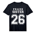 Number 26 Custom Proud Soccer Futbol T-Shirt - Custom Art Print Men Women