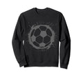 Soccer Player Ball Sports Sweatshirt - Trendy Graphic Men Women