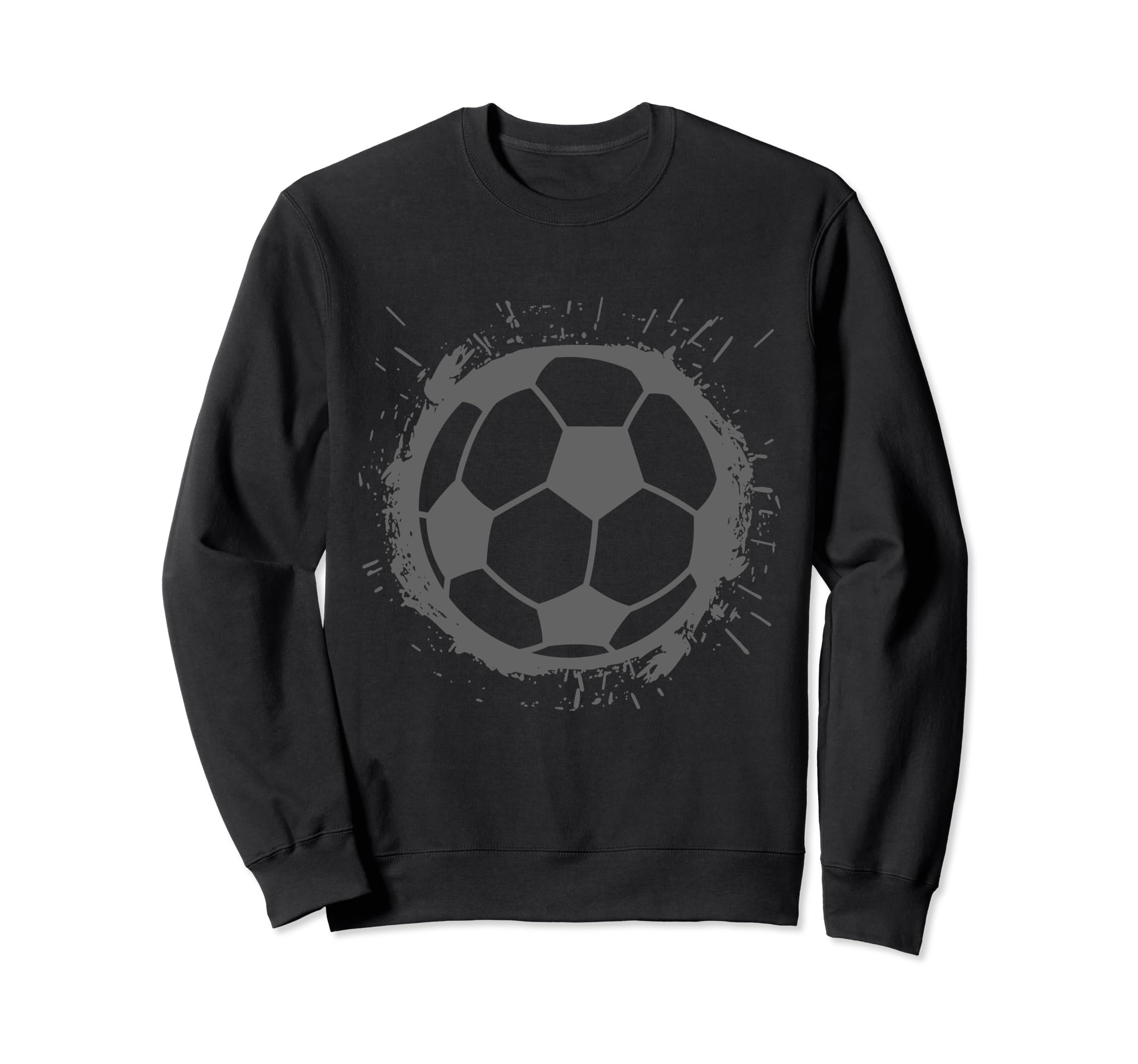 Soccer Player Ball Sports Sweatshirt - Trendy Graphic Men Women