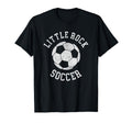 Little Rock Soccer Distressed 90S T-Shirt - Custom Art Print for Adults