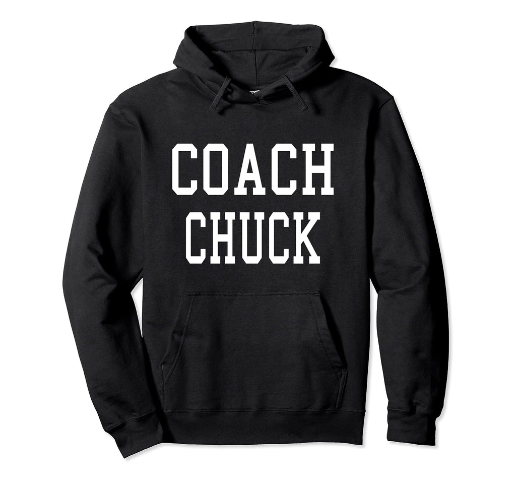 Coach Chuck Custom Football Soccer Hoodie - Novelty Apparel for Adults