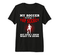 Mens My Soccer Strategy Is Secret T-Shirt - Unique Graphic for Adults