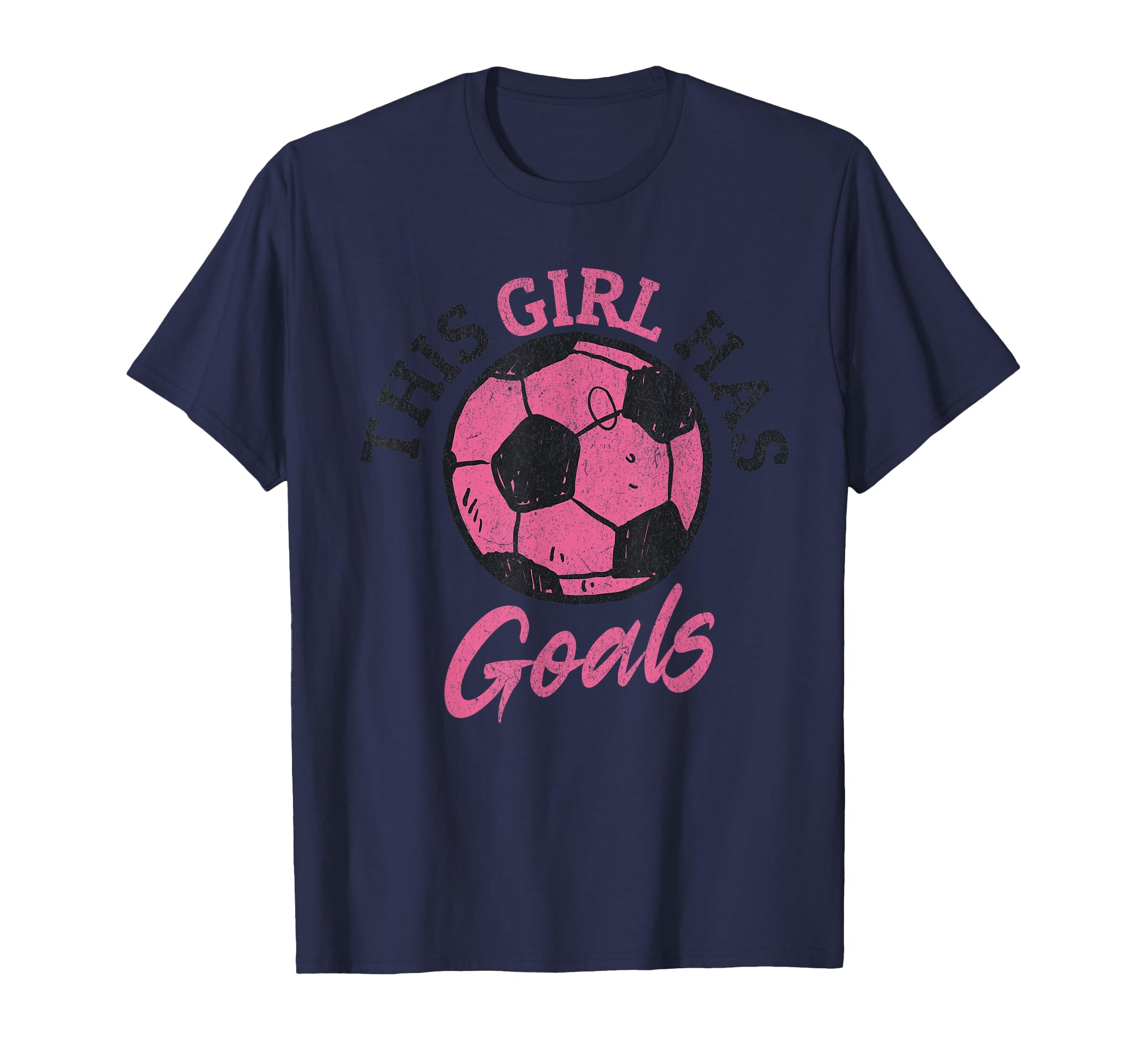 This Has Goals Funny Football Soccer Player T-Shirt - Graphic Print Unisex