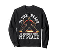 Crease Is Where I Find My Peace Ice Sweatshirt - Unique Graphic Unisex