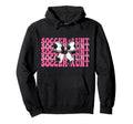 Womens Coquette Bow Ribbon Soccer Sweatshirt - Streetwear Style Unisex