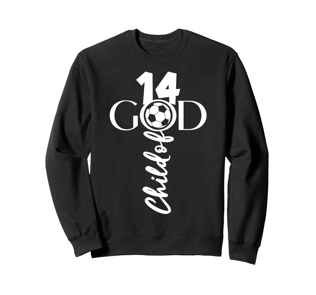 Jesus Christ 14 Years Child God Sweatshirt - Novelty Apparel Men Women