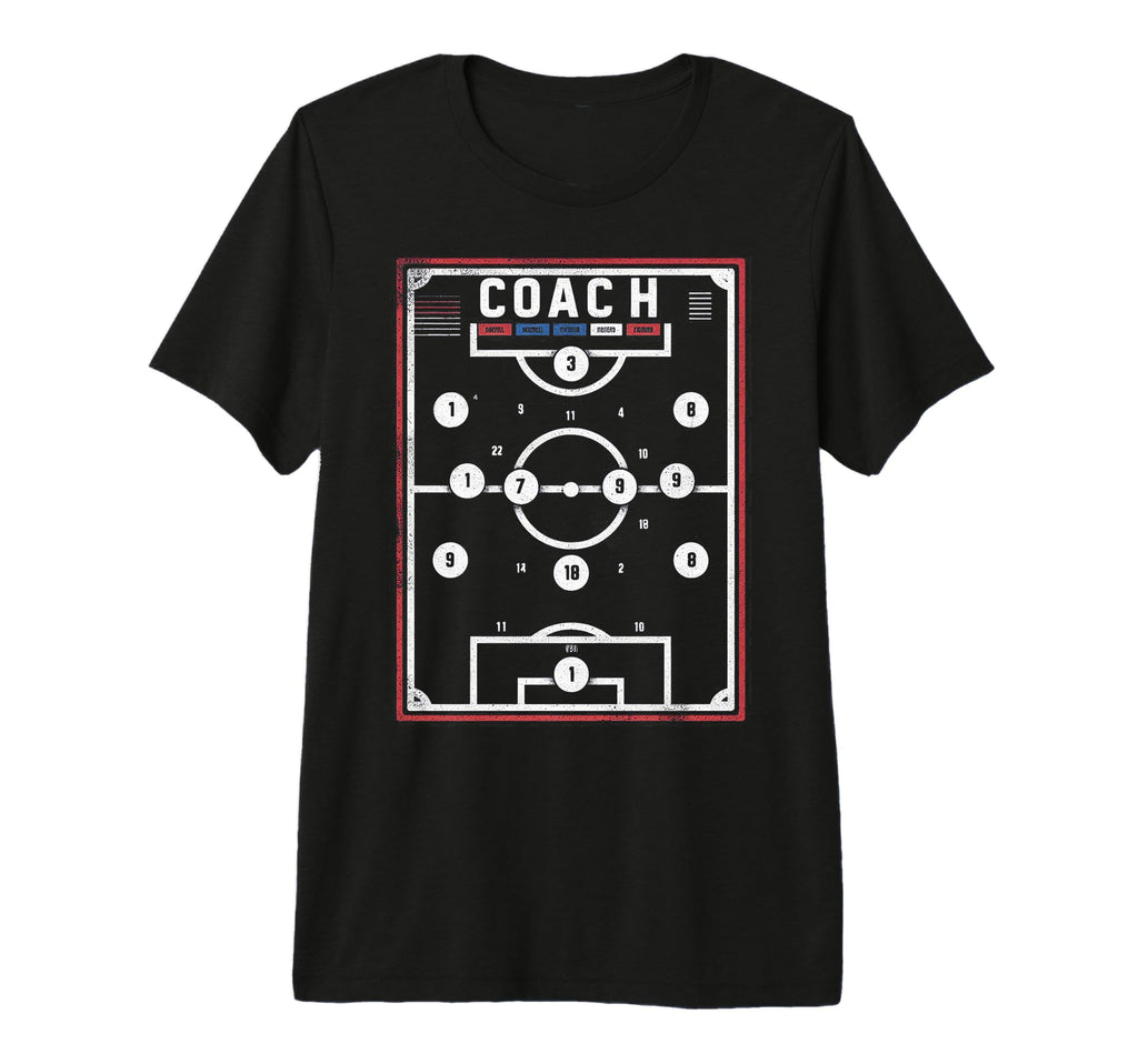 Soccer Coach Training Coaching Football T-Shirt - Unique Graphic Men Women