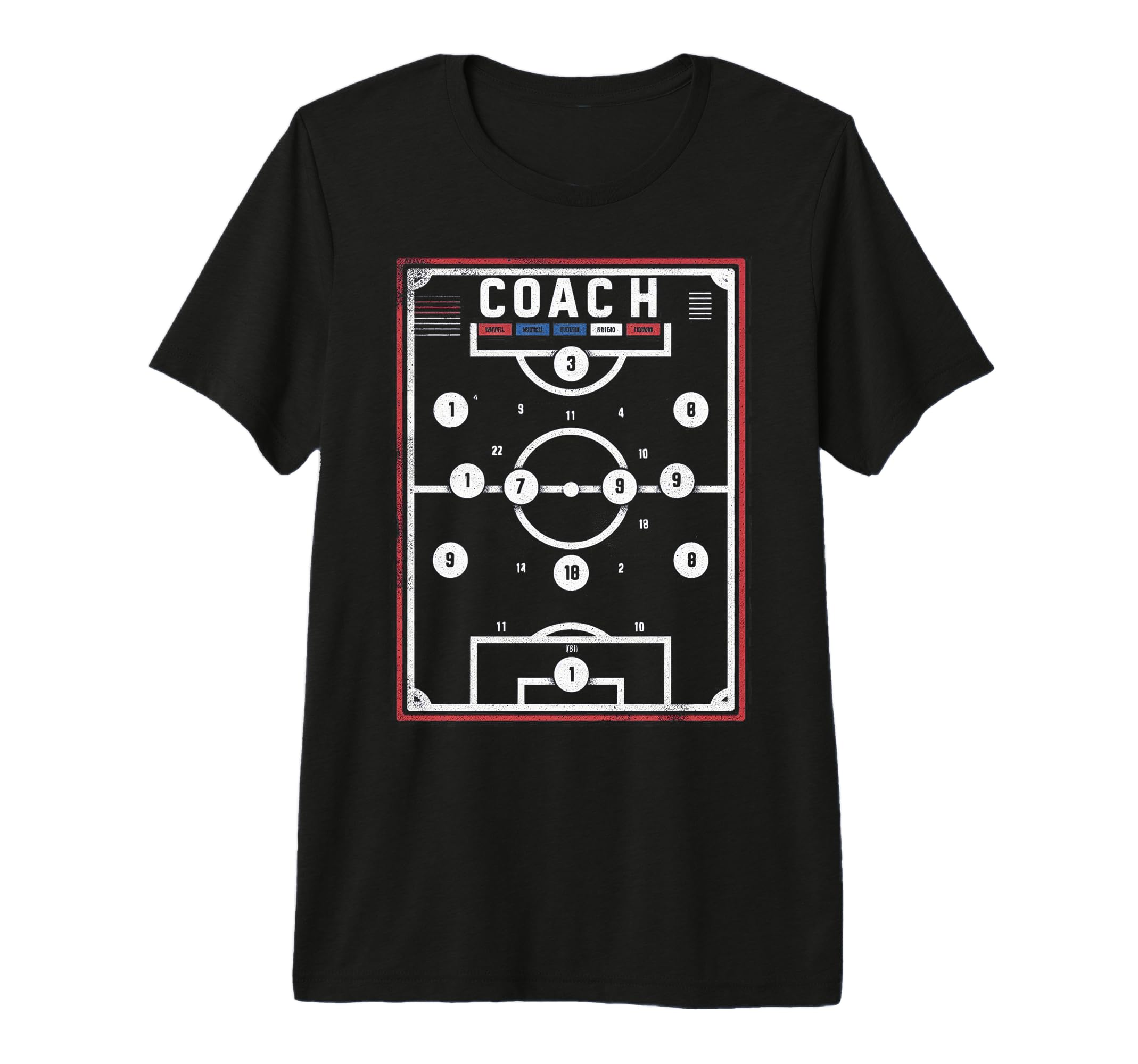 Soccer Coach Training Coaching Football T-Shirt - Unique Graphic Men Women