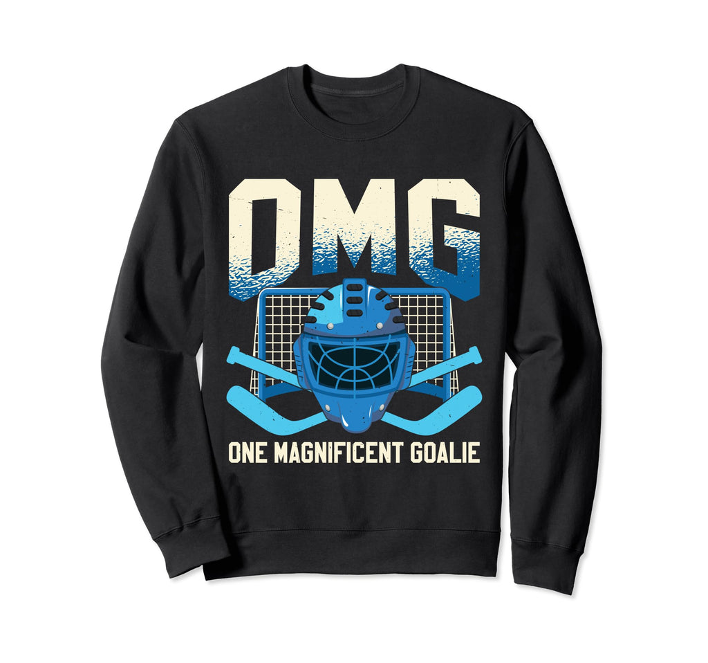 Goalkeeper Ice Hockey Goalie Sweatshirt - Trendy Graphic Men Women