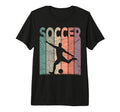 Soccer Soccer Player Soccer Lover Tri T-Shirt - Custom Art Print Unisex
