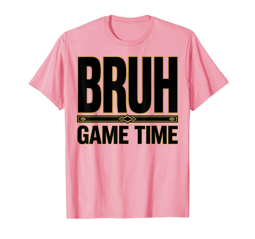 Bruh Game Time Soccer Ball Funny T-Shirt - Unique Graphic Men Women