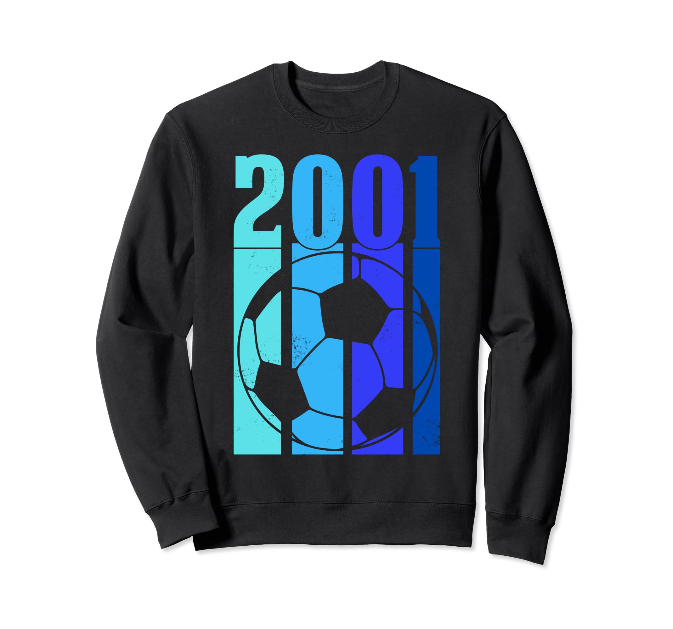2001 Soccer Sweatshirt - Casual Everyday Wear Unisex