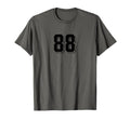 Number 88 80S 90S Soccer Team Jersey T-Shirt - Minimalist Print Unisex