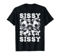Coquette Soccer Sissy Matching Family T-Shirt - Trendy Graphic for Adults