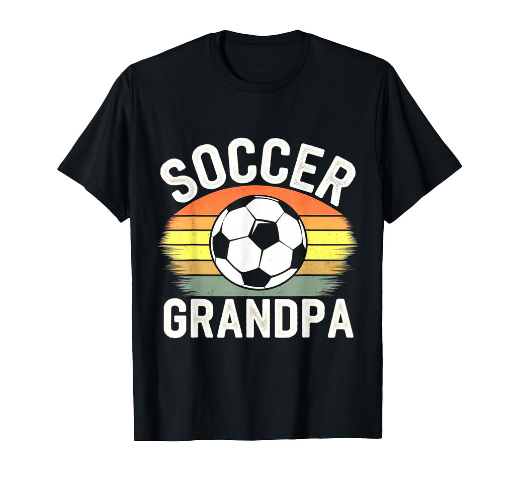 Soccer Grandpa Funny Soccer Grandfather T-Shirt - Unique Graphic for Adults
