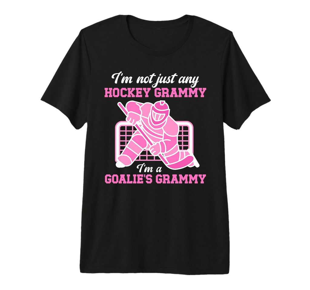 Im Hockey Goalie Grammy Hockey Keeper T-Shirt - Unique Graphic Men Women