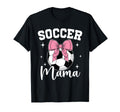Soccer Mama Coquette Bow Soccer Mom T-Shirt - Streetwear Style for Adults