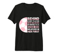 Behind Every Player Is Father Soccer Dad T-Shirt - Custom Art Print Unisex