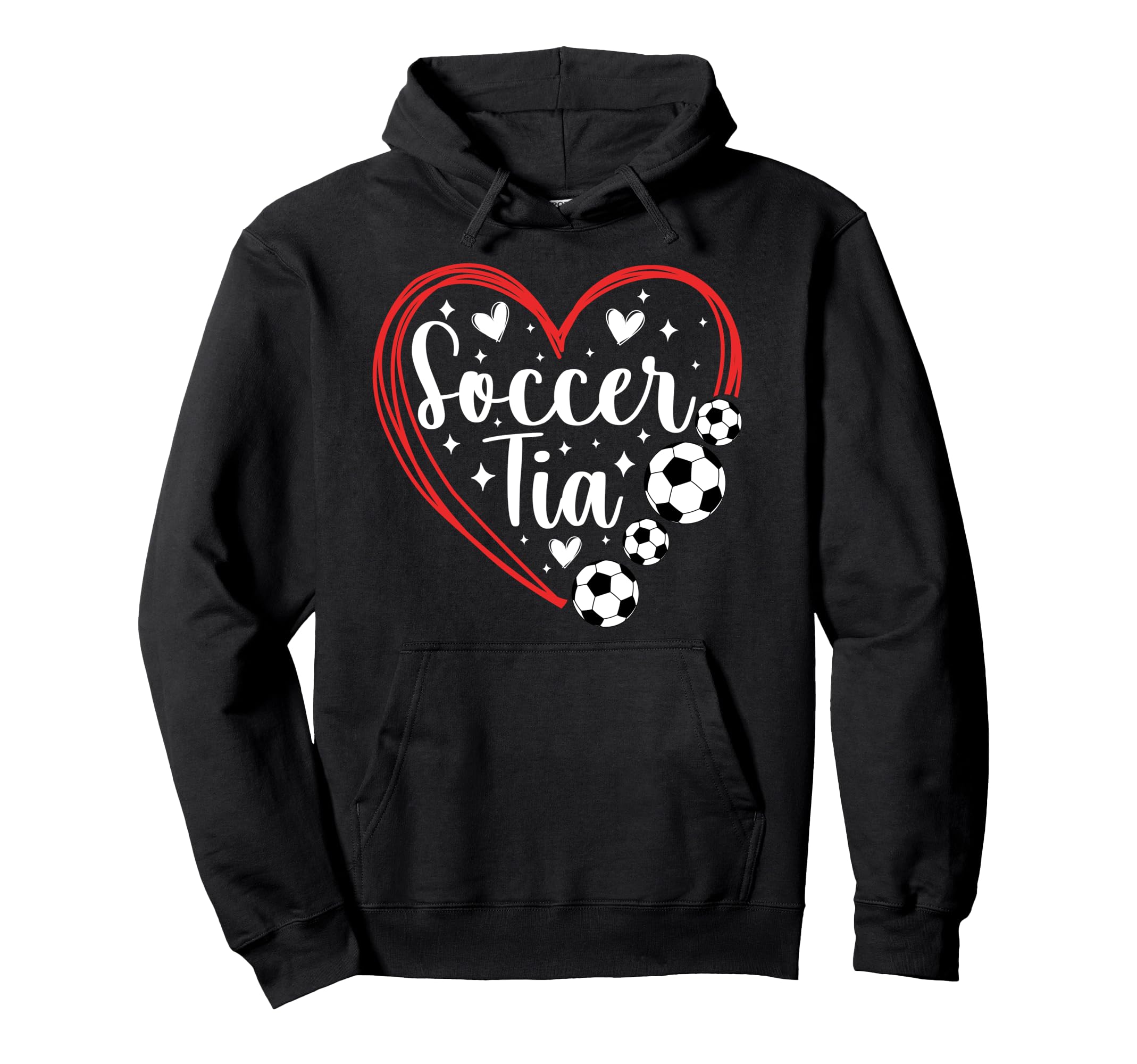 Soccer Tia Heart Tia Soccer Player Tia Hoodie - Trendy Graphic Unisex