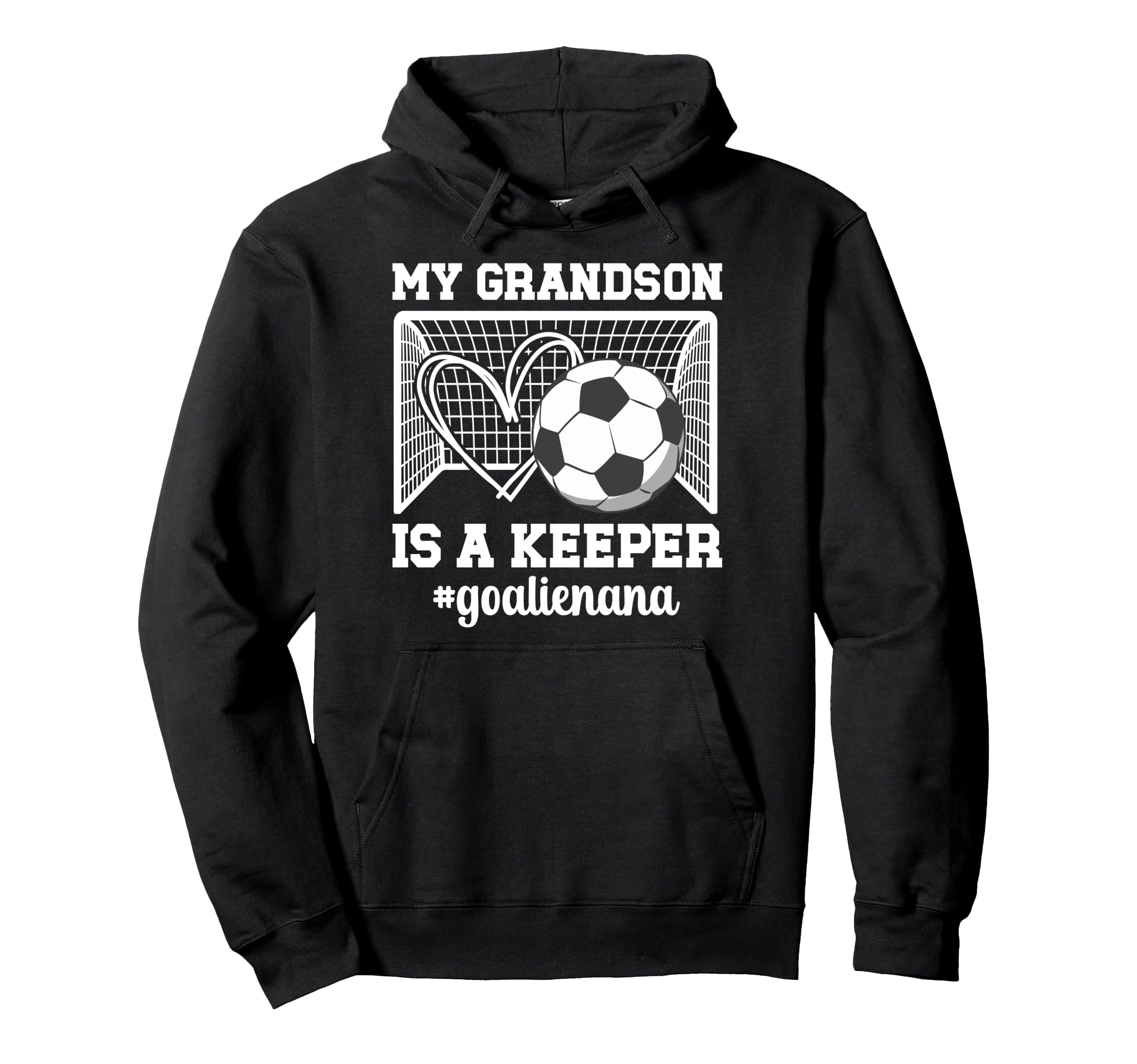 Proud Soccer Goalie Nana Soccer Hoodie - Custom Art Print Unisex