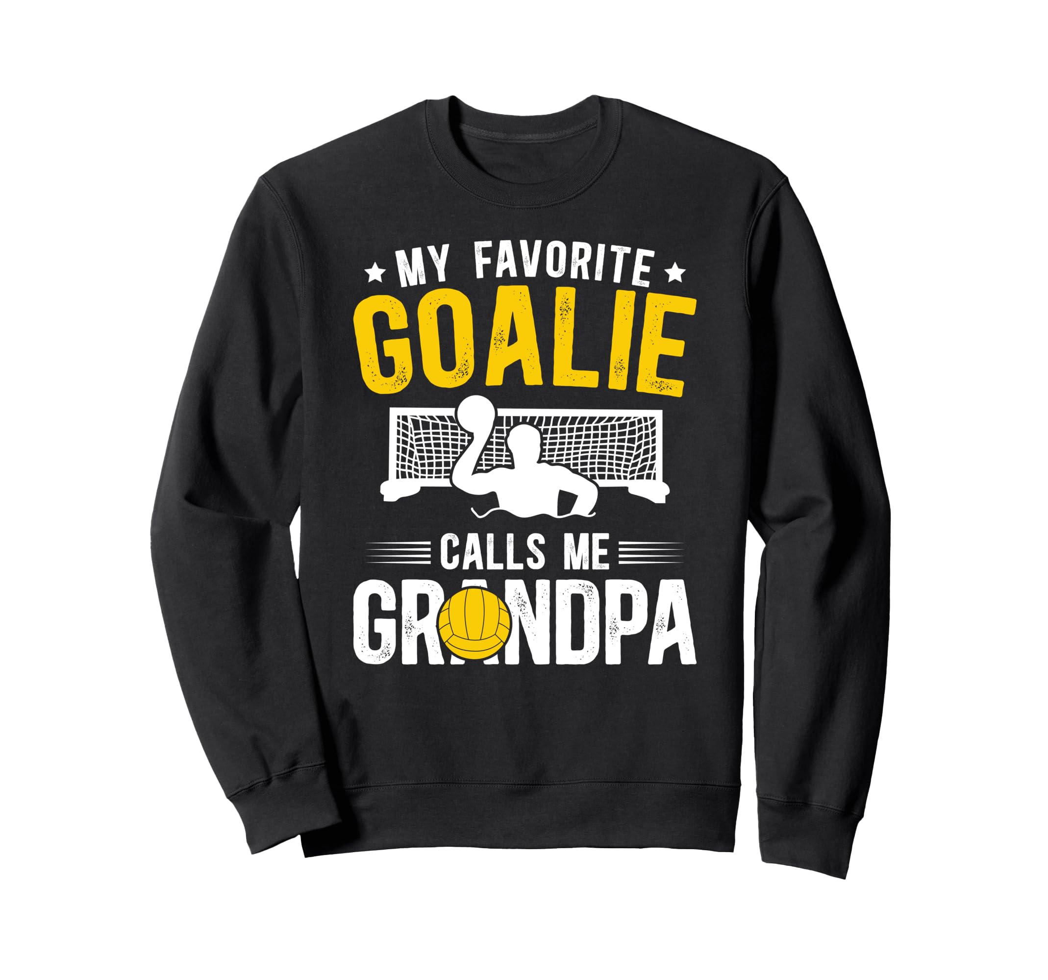 Proud Water Polo Goalie Grandpa Water Sweatshirt - Novelty Apparel Unisex