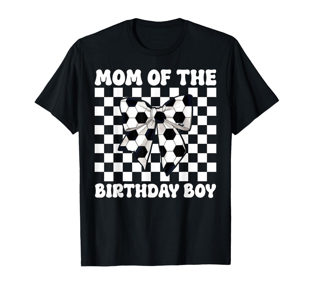 Soccer Mom Mama Coquette Bow Mom T-Shirt - Trendy Graphic for Adults