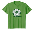 Soccer Shamrock St Patricks Day Irish T-Shirt - Fun Novelty Design Unisex